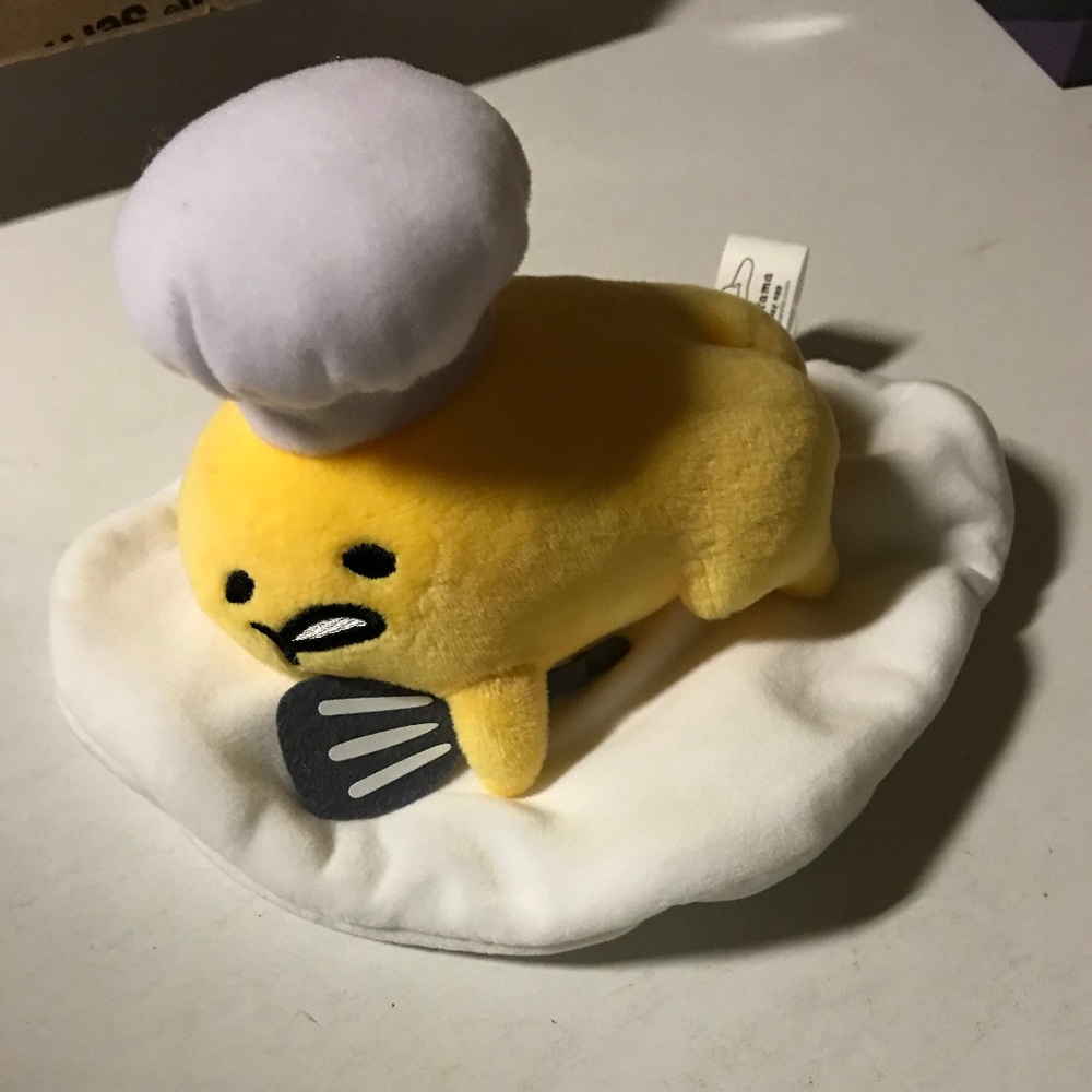 Gudetama with Chef's Hat 5-Inch Plush